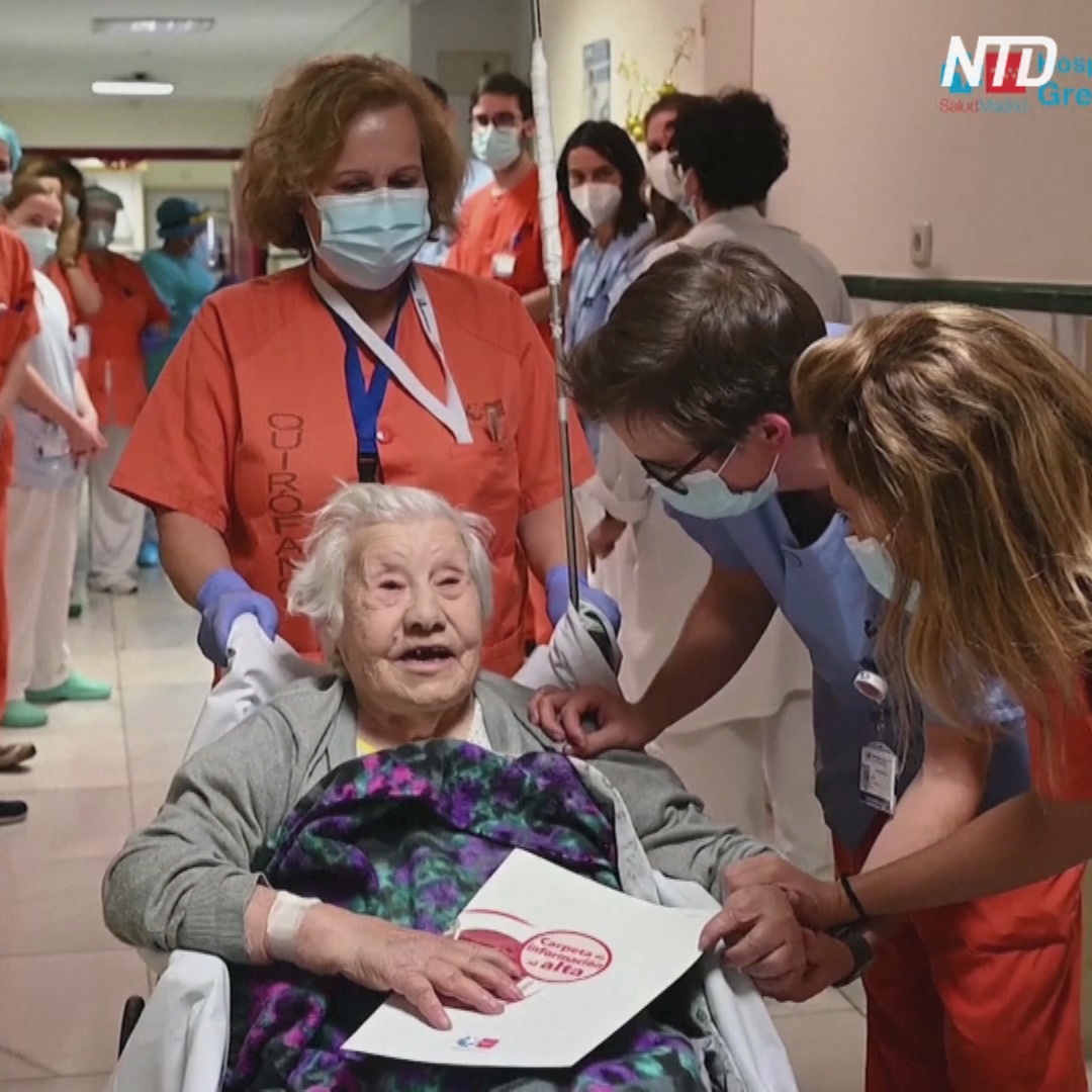 104-летняя испанка победила COVID-19
