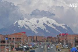 Из-за исчезновения ледника Туни боливийцам угрожает нехватка воды