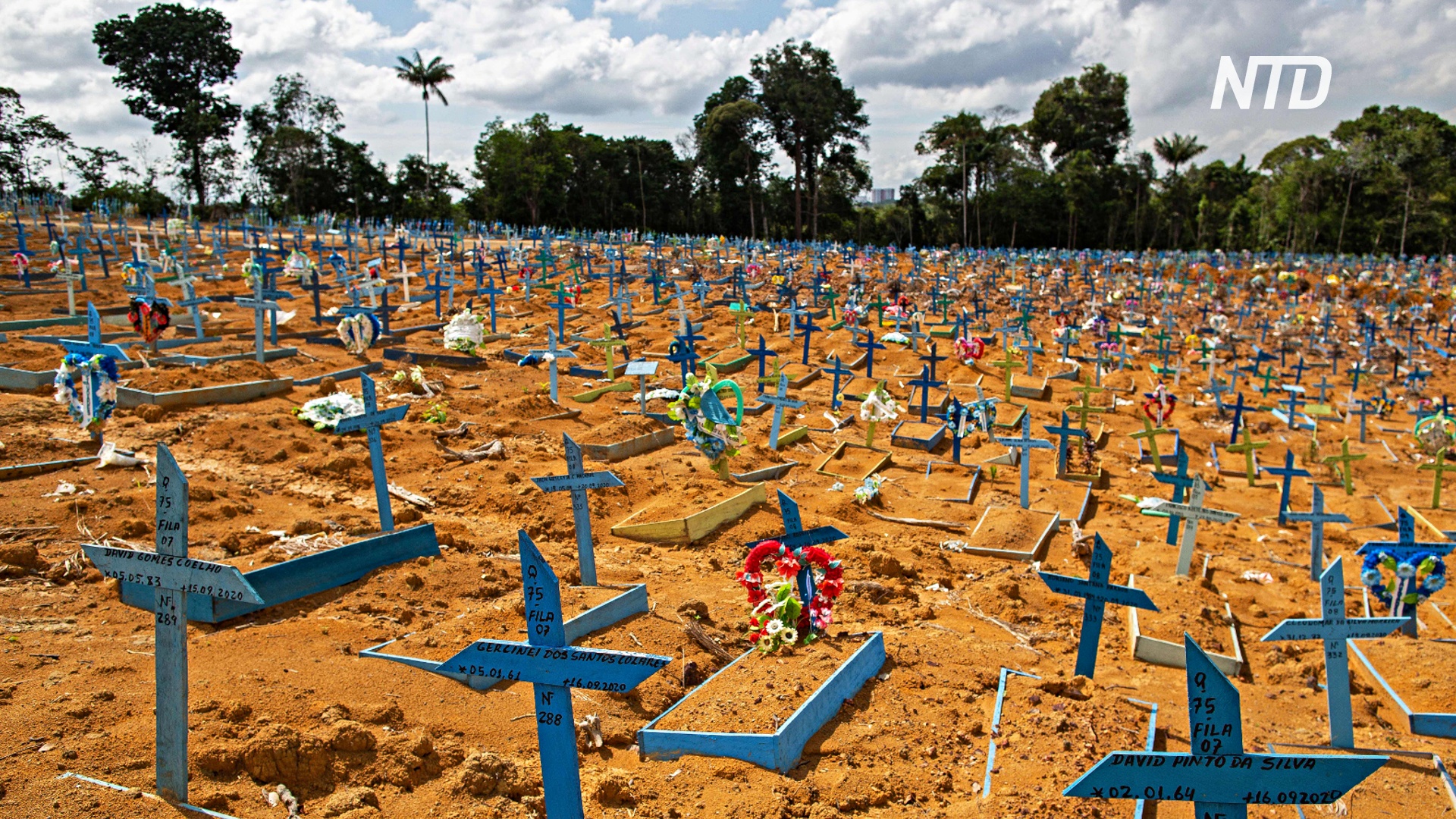 В Бразилии от COVID-19 умерло более 200 000 человек