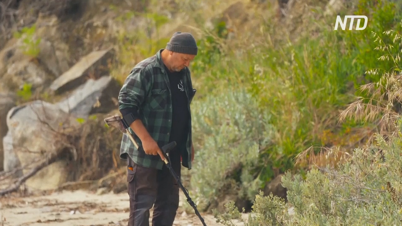 Тасманийский кладоискатель помогает людям найти потерянные ценности