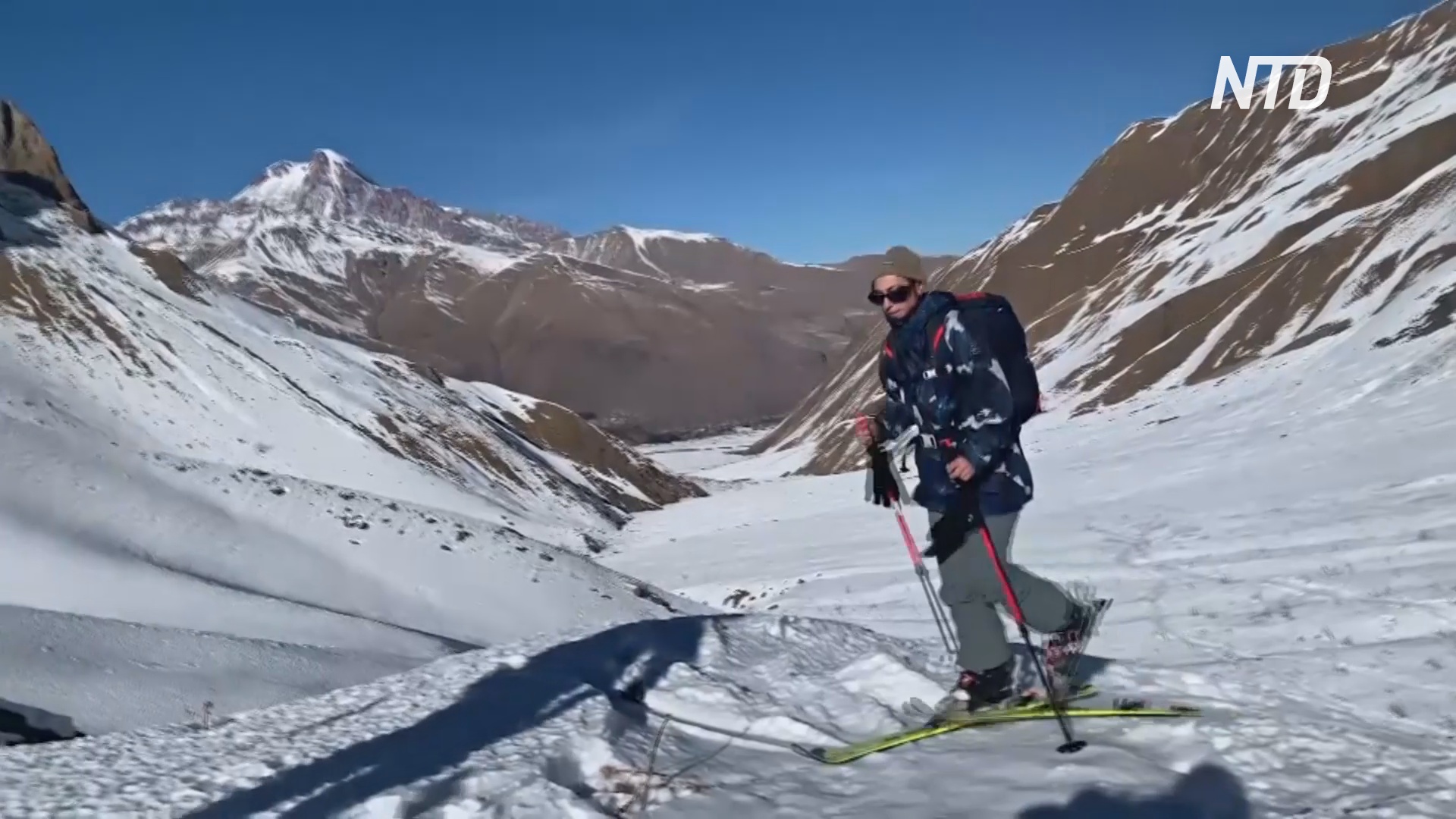 Курорты закрыты: грузинские лыжники переключаются на немаркированные трассы