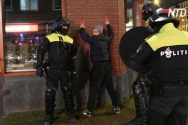 После трёх дней погромов в Нидерландах восстановили порядок