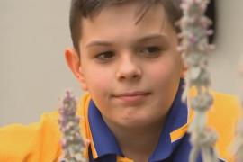12-летний австралийский школьник разбил сад из растений аборигенов