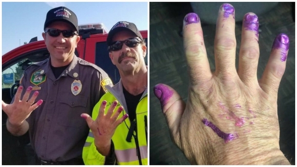 Зачем пожарные попросили накрасить им ногти