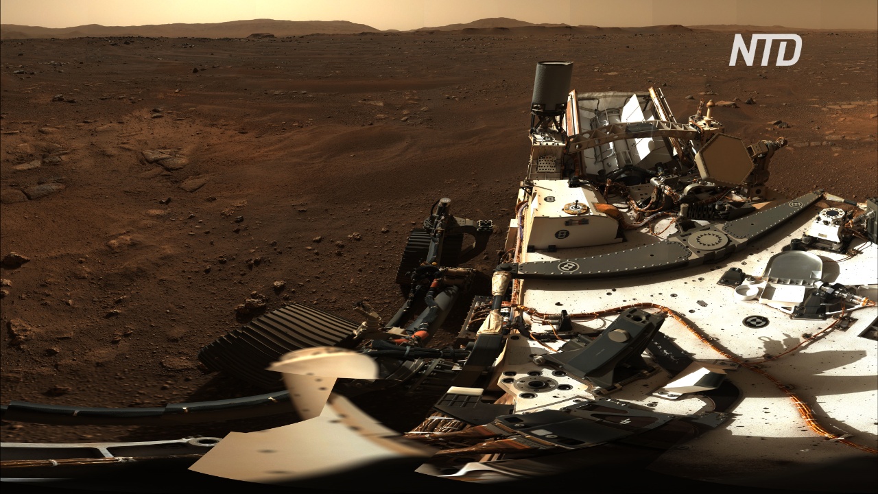 НАСА опубликовало панораму Марса c высоким разрешением