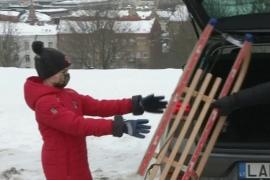 Сани в придачу: в Литве автомобили сдают в прокат с довеском