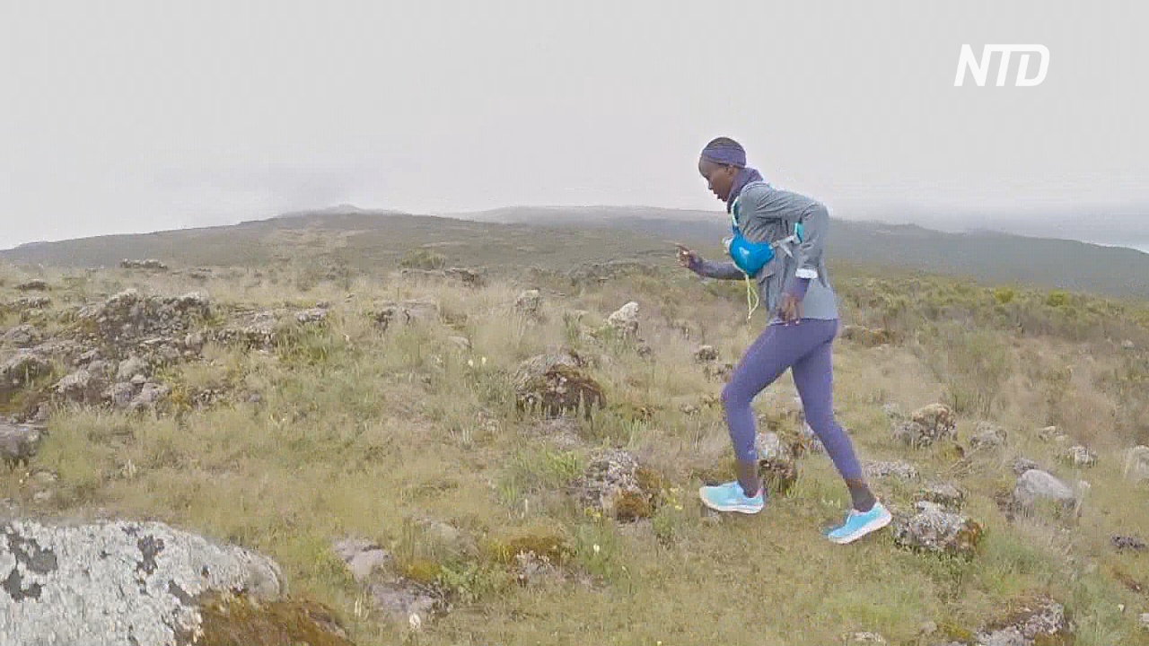 Кенийские марафонцы тестируют первую отечественную обувь для бега на длинные дистанции