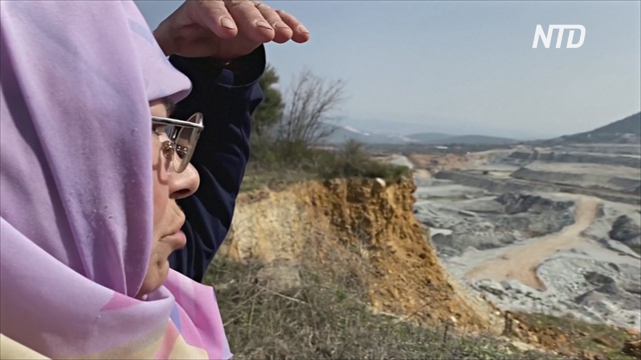 64-летняя жительница Турции защищает деревню от разрастающегося угольного карьера