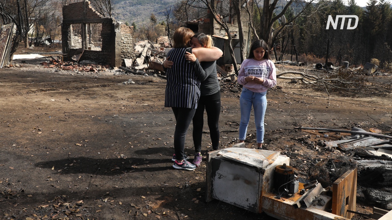 Лесные пожары в Аргентине уничтожили сотни жилых домов