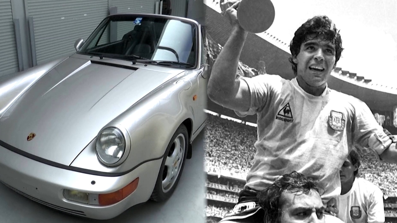 Porsche Марадоны продали на аукционе в три раза дороже, чем ожидали