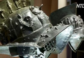 Гладиаторы Древнего Рима: на выставке в Неаполе представили уникальные шлемы и мечи