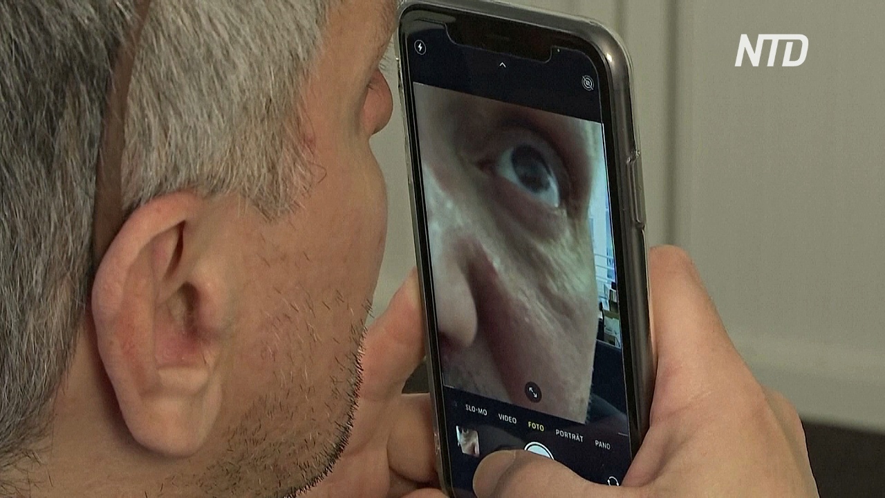 Новый тест определяет коронавирус, сканируя глаз человека