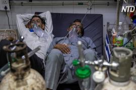 По два пациента на койку: Индия бьёт антирекорды по коронавирусу