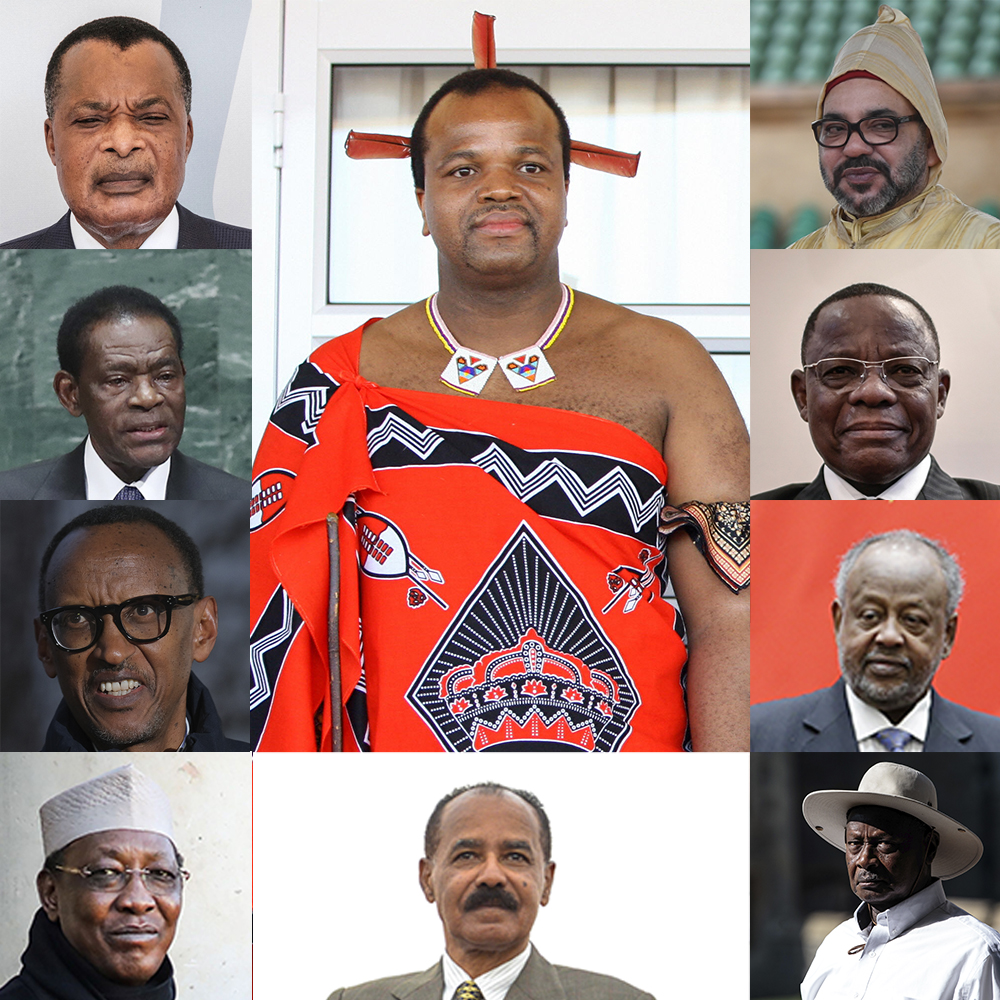 10 самых долгоправящих политиков и монархов Африки