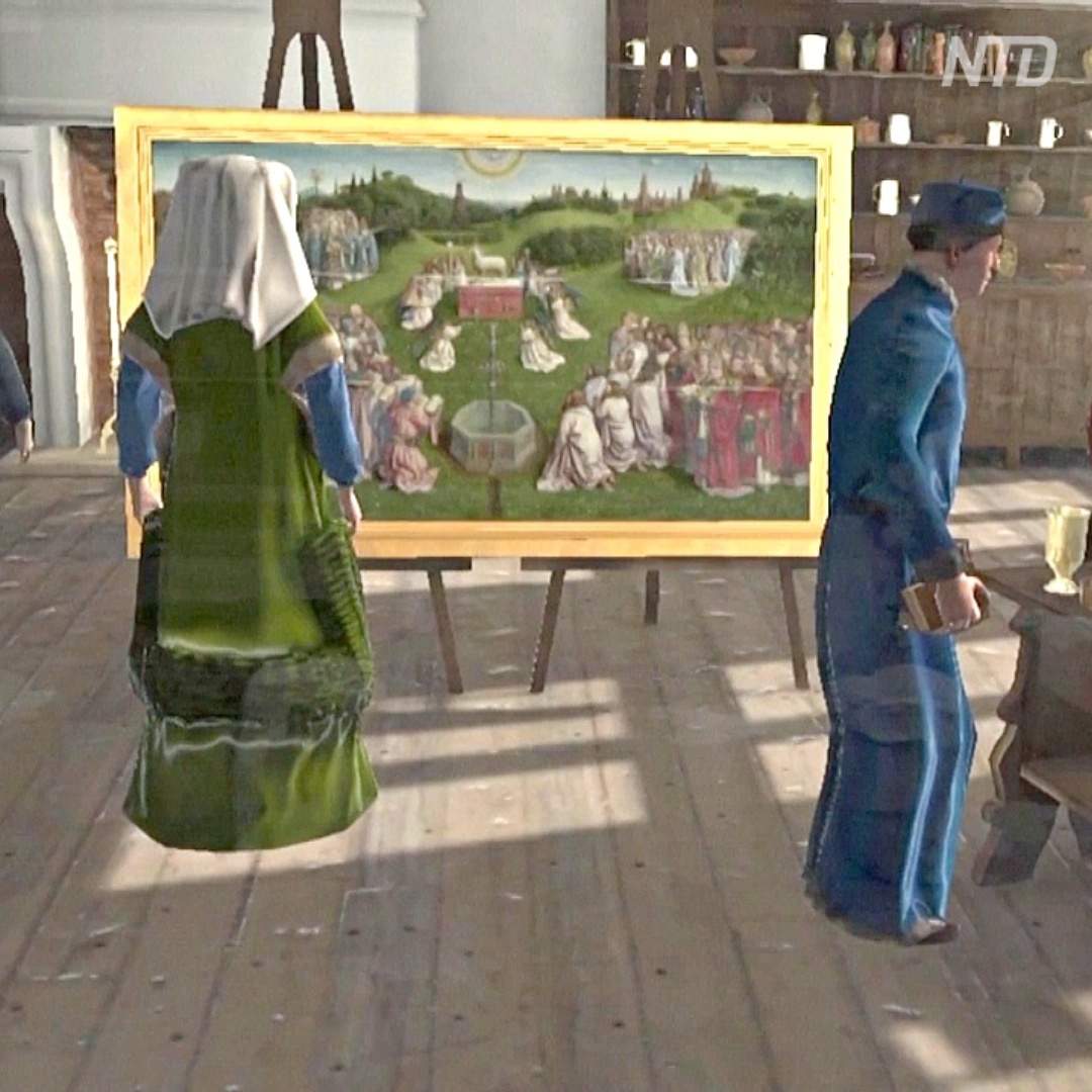 Гентский алтарь теперь можно увидеть в виртуальной реальности Гентский алтарь теперь можно увидеть в виртуальной реальности