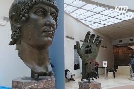 Кисть статуи римского императора воссоединилась с пальцем, потерянным 550 лет назад