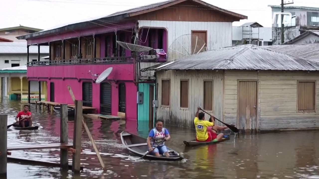 Феномен Ла-Нинья принёс сильнейшие наводнения в Бразилию