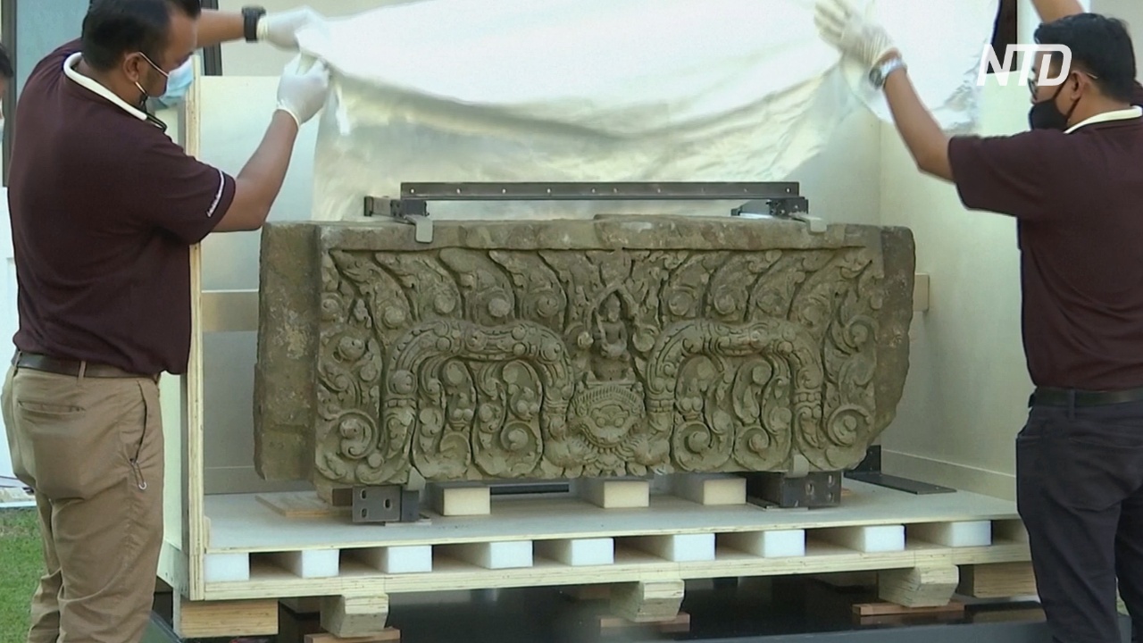 В Таиланд вернулись древние артефакты, украденные в прошлом веке