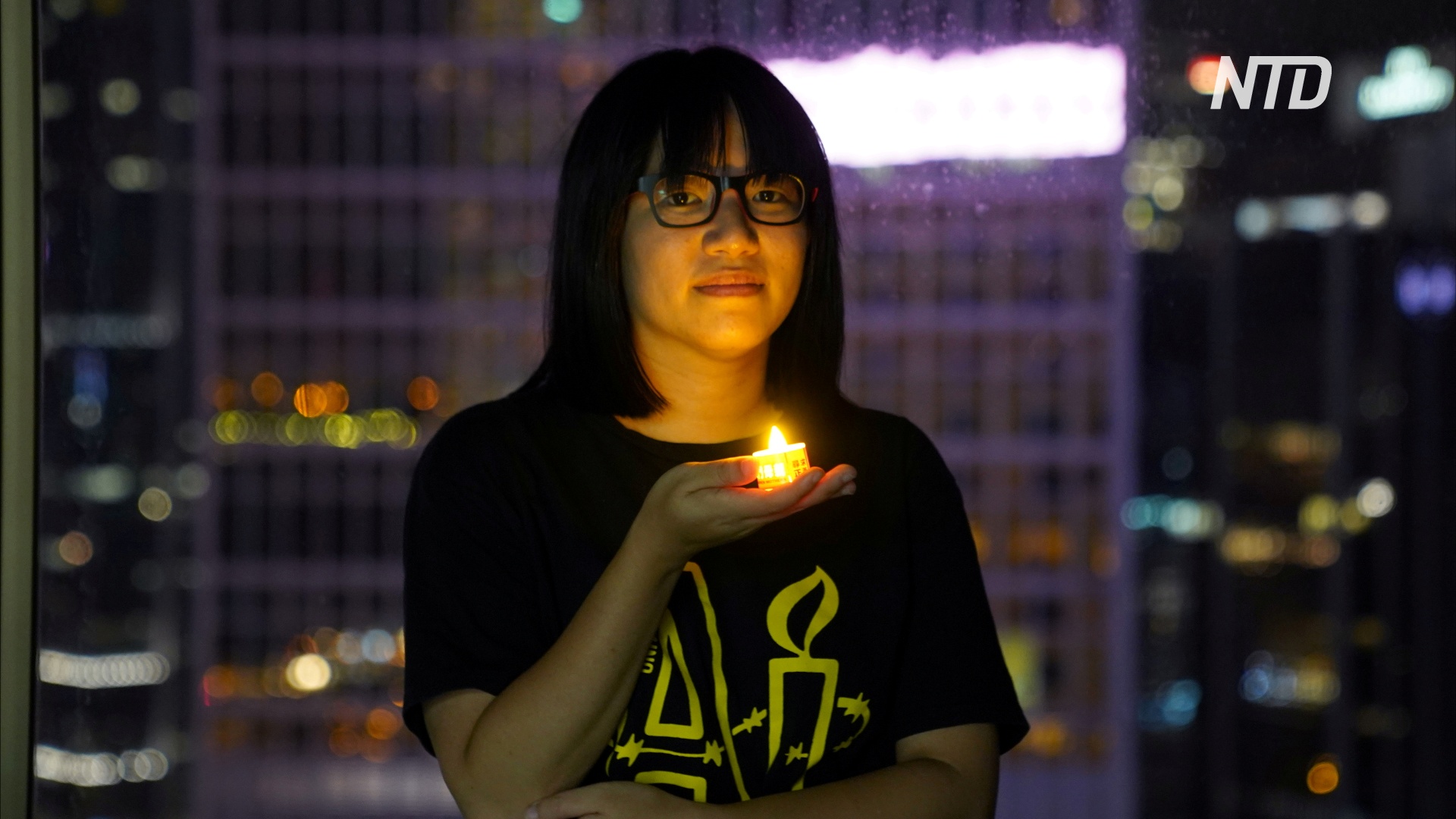 Гонконгскую активистку выпустили под залог после ареста в вечер памяти 4-го июня