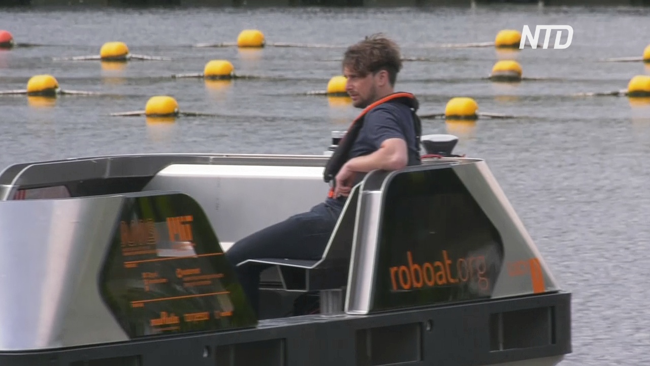 По каналам Амстердама будут ходить беспилотные электрические лодки