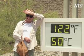 Температура воздуха в Долине смерти уже достигла 54 градусов по Цельсию