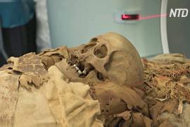Как мумию изучали с помощью компьютерной томографии
