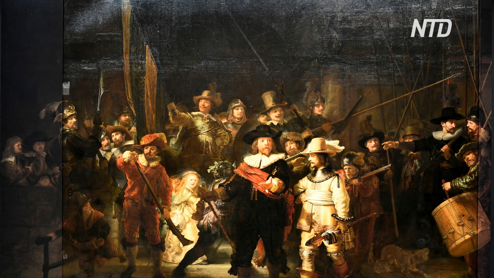 Рейксмюсеум восстановил утраченные фрагменты «Ночного дозора» Рембрандта