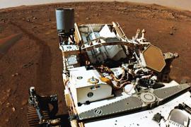 «Настойчивость» начала искать следы прошлой жизни на Марсе