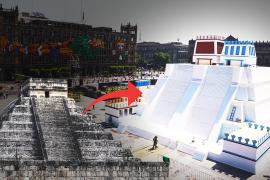 Копия пирамиды «Темпло Майор» выросла в центре Мехико