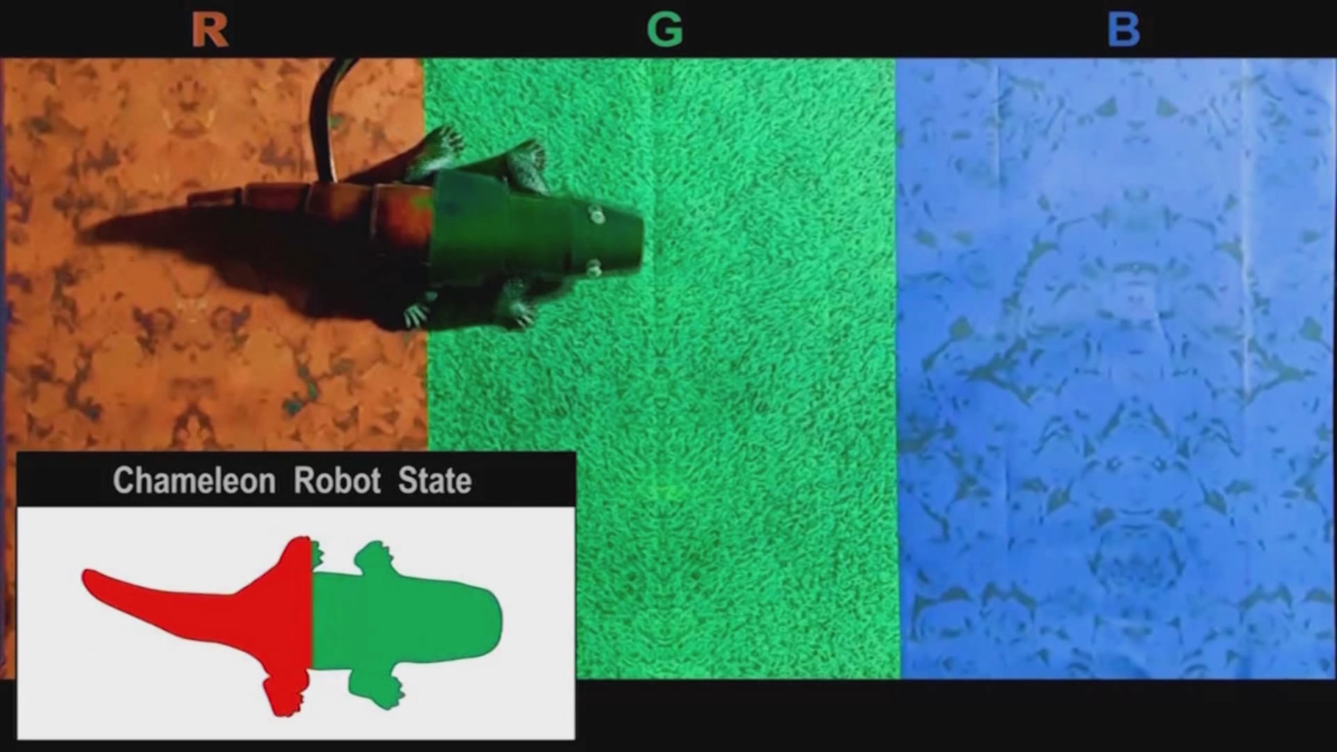 Робот-хамелеон поможет усовершенствовать технологию активного камуфляжа