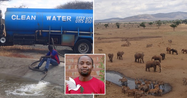 Почему кенийца прозвали «Человек-вода»