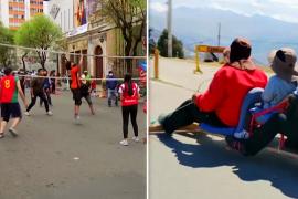 Ла-Пас на один день отдали пешеходам и велосипедистам