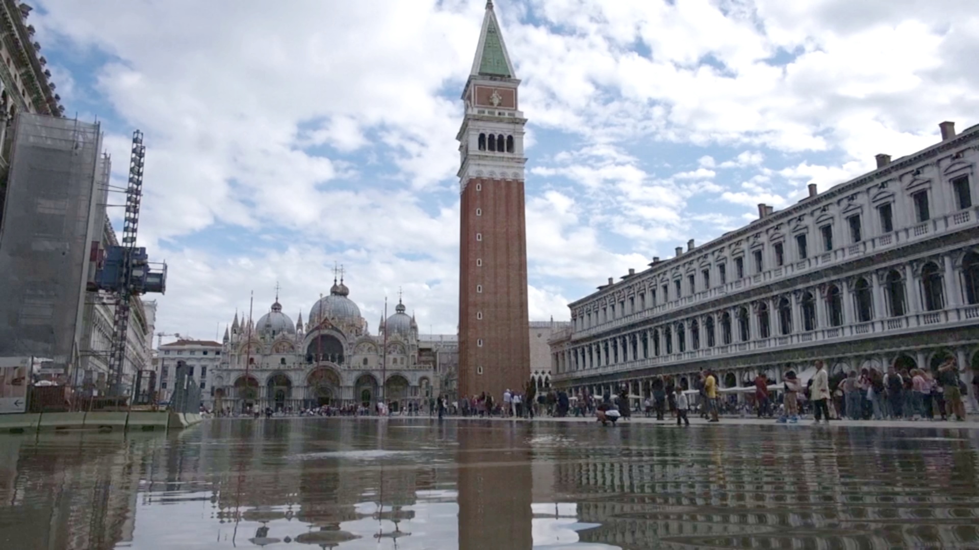 В Венеции снова наводнение