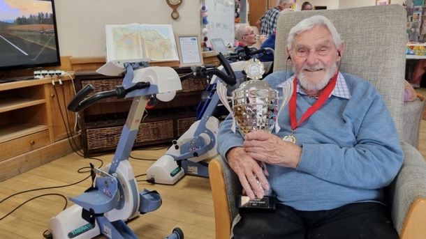 99-летний спортсмен занял призовое место в соревнованиях
