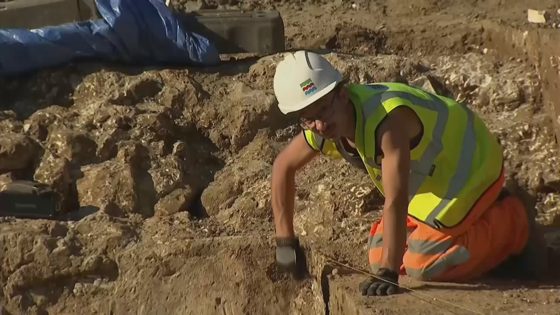 Камеру для гладиаторов нашли при раскопках амфитеатра в Англии