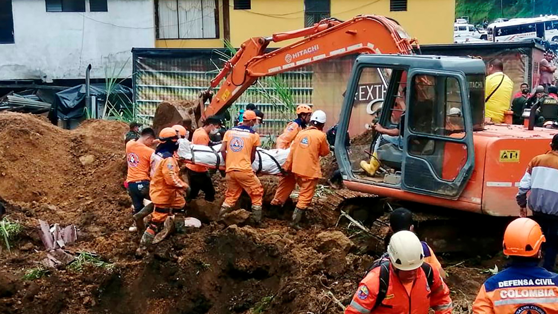 Оползень в Колумбии: не менее 12 погибших
