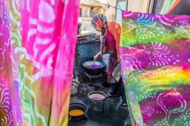 Мангры и батик: как деревья увеличивают ценность ручной росписи на ткани