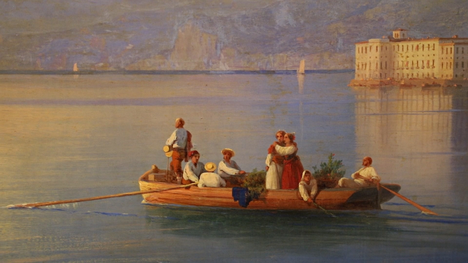 Выставка картин XIX века в Петербурге погружает в безмятежность