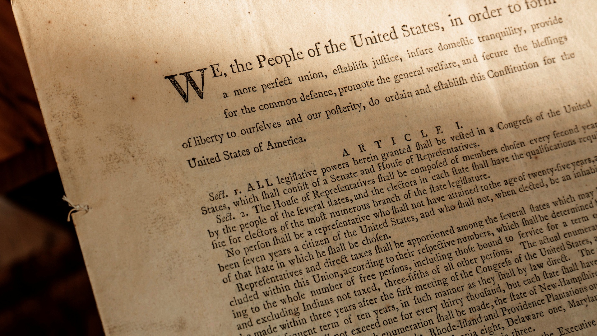 $43 миллиона за копию Конституции США: аукцион в Нью-Йорке
