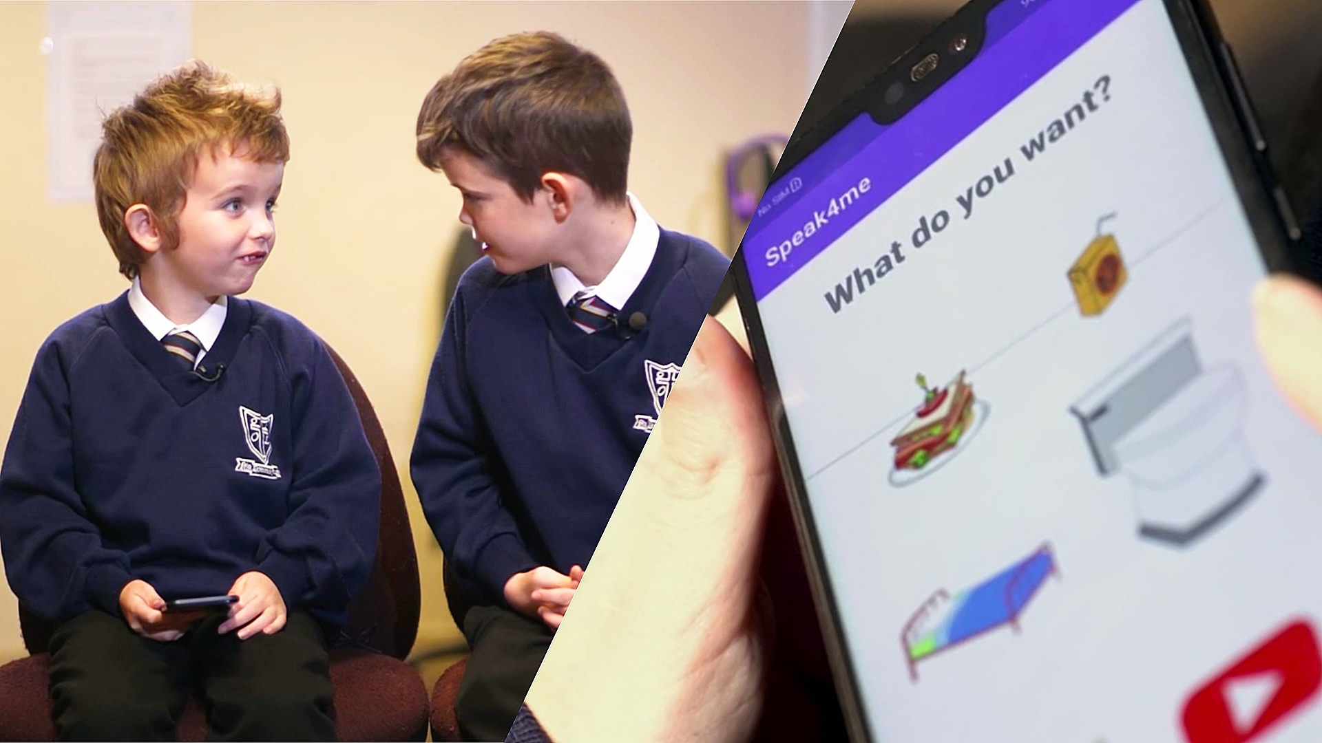 9-летний мальчик создал приложение, чтобы помочь брату-аутисту общаться