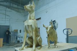 Мастер из Екатеринбурга создаёт геометрические скульптуры из стали