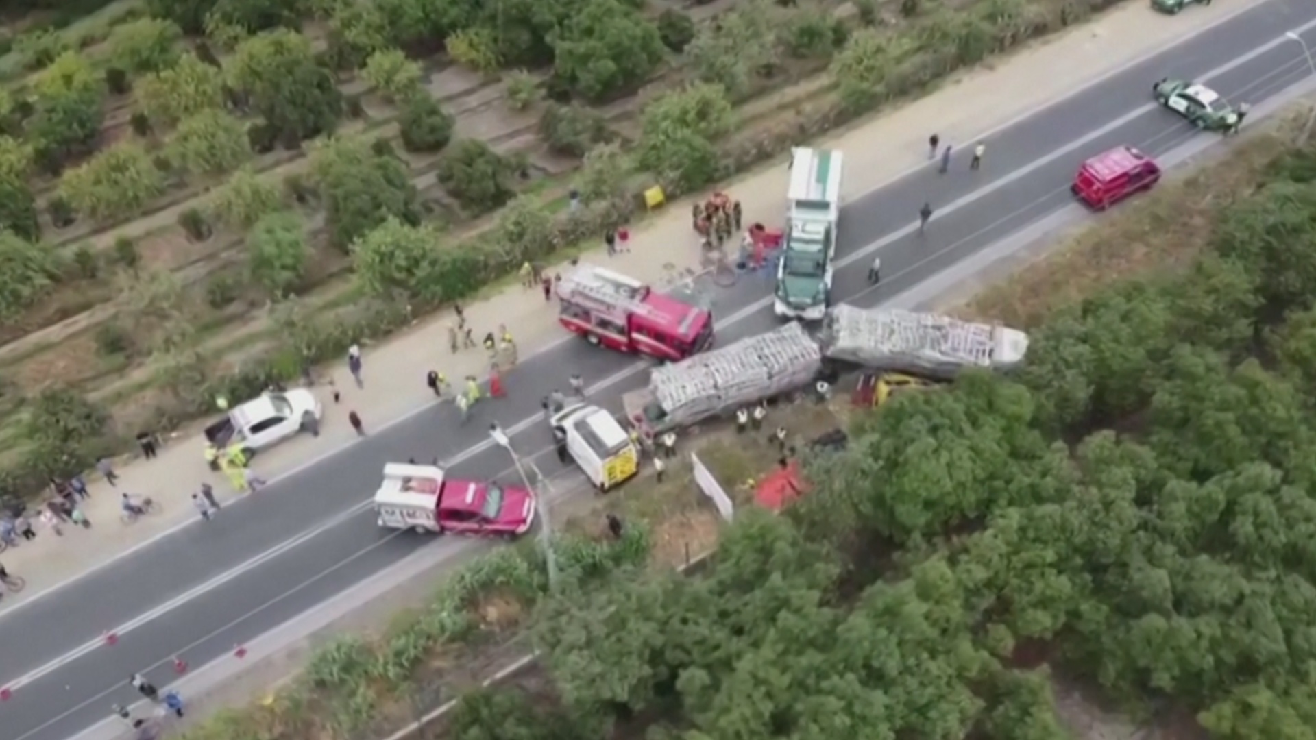 ДТП с автобусом в Чили: девять погибших