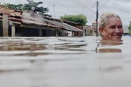Воды по горло: ливни затопили северо-восток Бразилии