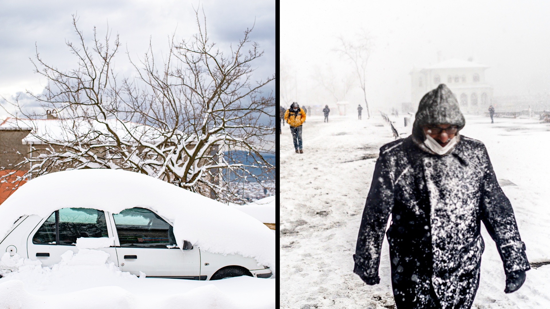 Рекордные снегопады вызвали хаос в Турции