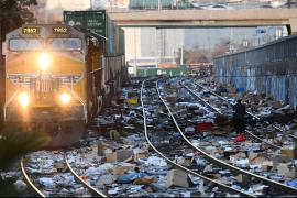«Похоже на страну третьего мира»: как в США мародёры грабят поезда