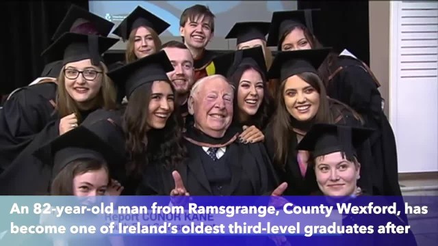 Дедушка в 82 года закончил институт