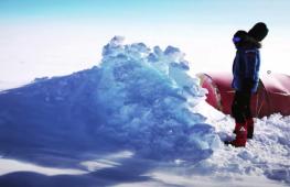 Девушка в одиночку достигла Южного полюса за 40 дней