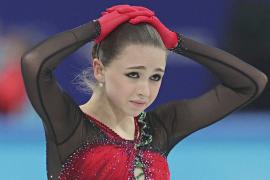 15-летняя Камила Валиева вышла на тренировку после допинг-скандала на Олимпиаде в Пекине