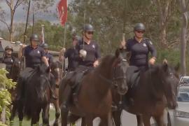 Конная полиция в Австралии уже 150 лет успешно борется с преступностью