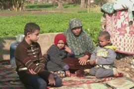 В Египте бедняки с трудом переживают суровую зиму